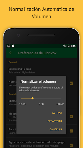 Captura de pantalla de AudioLibros