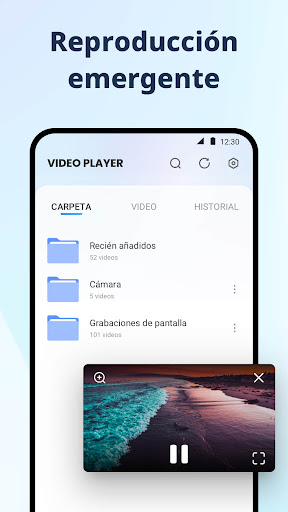 Captura de pantalla de Reproductor de vídeo HD