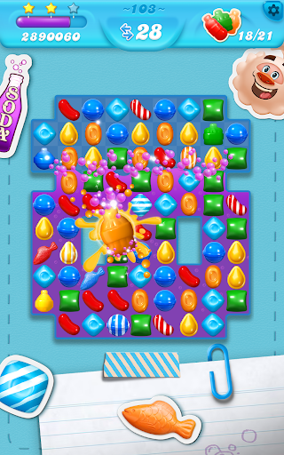 Captura de pantalla de Candy Crush Soda Saga