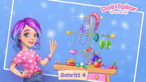 Mädchen Ankleidespiele. Nähen Screenshot