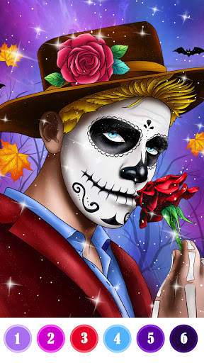 Captura de pantalla de Paint Color: juego de colorear
