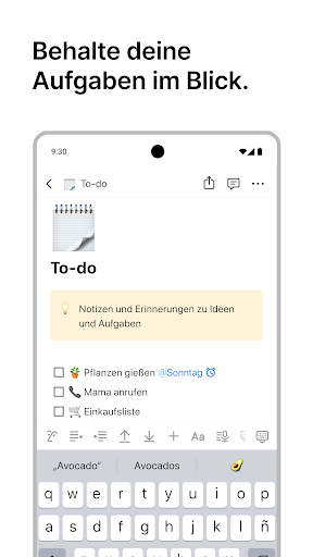 Notion: Notizen, Aufgaben, KI Screenshot