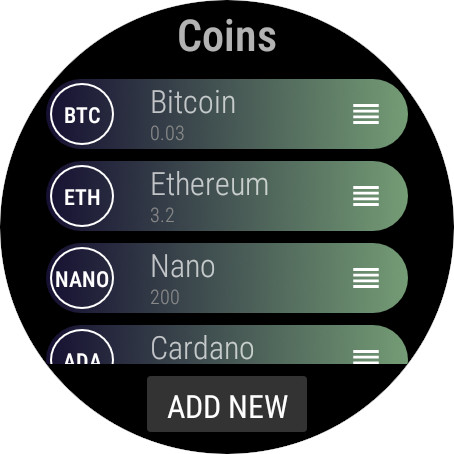 Captura de pantalla de CryptoTiles - Prices & Charts