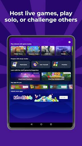Kahoot! Spaß mit Quizspielen Screenshot