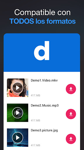 Captura de pantalla de Descargar videos - Descargador