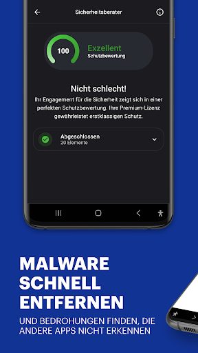 Malwarebytes Mobile Sicherheit Screenshot