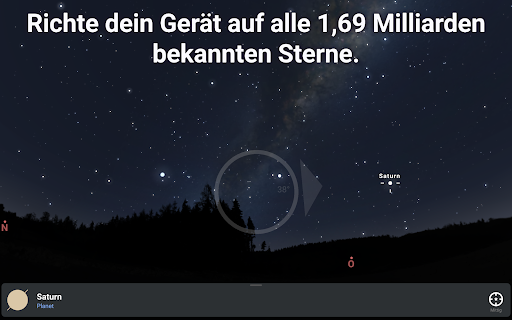 Stellarium Mobile：Sternenkarte Screenshot