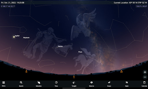 Captura de pantalla de SkySafari 7 Pro