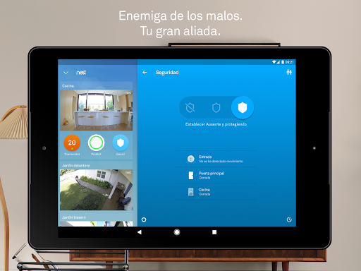 Captura de pantalla de Nest