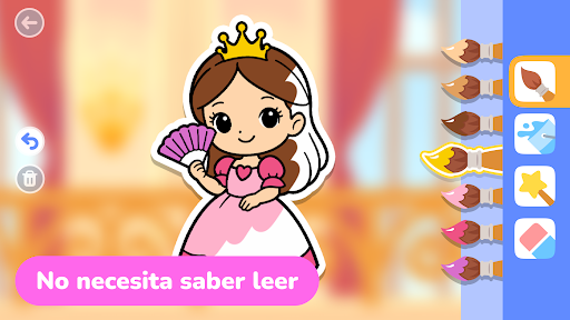 Captura de pantalla de Bumi Lumi: Colorear Bebés 2-4