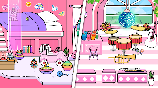 Tizi Town - Pink Home Decor screenshot