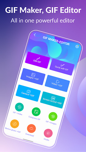 Captura de pantalla de Creador y editor de GIF Pro