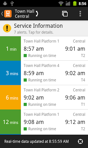 Captura de pantalla de TripView