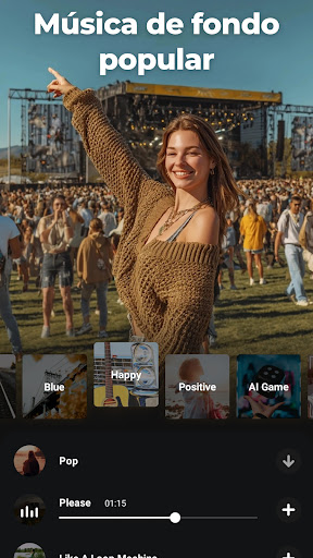 Captura de pantalla de Creador y editor de videos