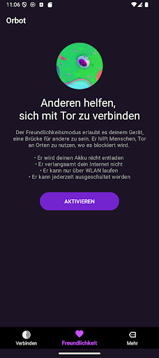 Orbot: Tor für Android Screenshot