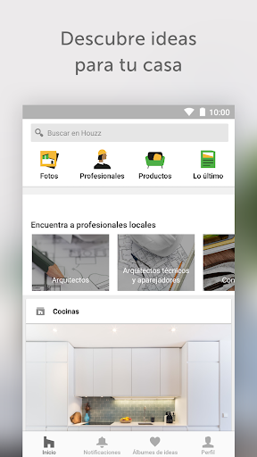 Captura de pantalla de Houzz Decoración para tu hogar