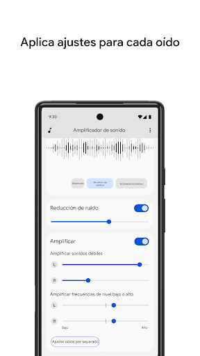 Captura de pantalla de Amplificador de sonido