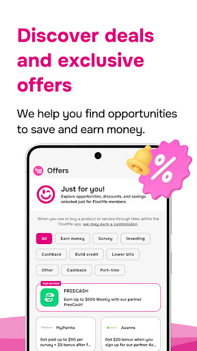 Captura de pantalla de FloatMe: Fast Cash Advance App