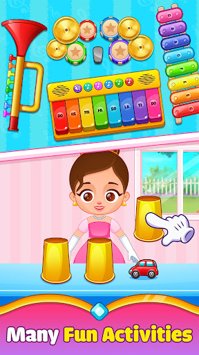 Captura de pantalla de Princess Baby Phone Game