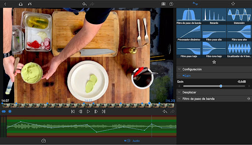 Captura de pantalla de LumaFusion:Editor de vídeo pro