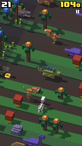 Captura de pantalla de Crossy Road