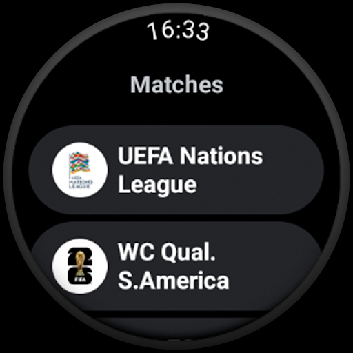 Captura de pantalla de BeSoccer: Resultados de Fútbol