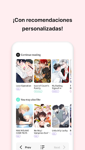 Captura de pantalla de Lalatoon - Cómics y webtoon