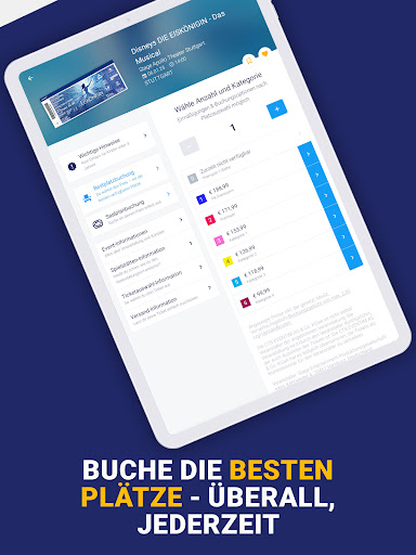 EVENTIM DE: Tickets für Events Screenshot