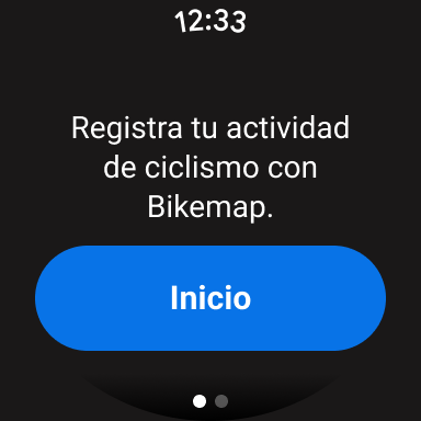 Captura de pantalla de Bikemap: Rutas en bici y GPS
