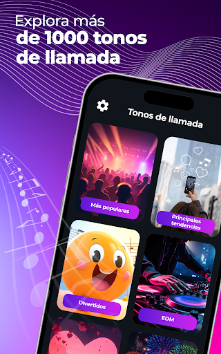 Captura de pantalla de Tono De Llamadas - Ringtones