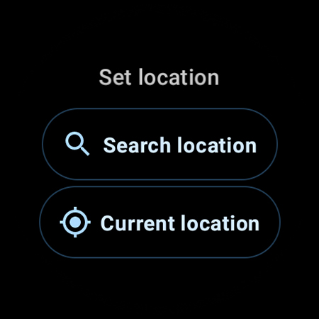 Captura de pantalla de Weather Complications: Wear OS