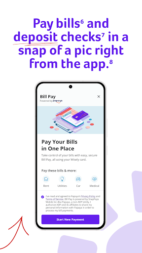Captura de pantalla de myWisely: Mobile Banking