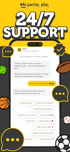 ParlayPlay Fantasy Sports Game screenshot