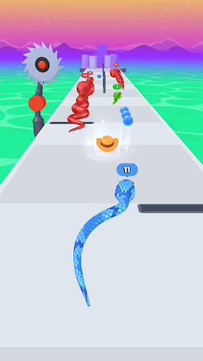 Captura de pantalla de Snake Run Race・Juego Serpiente