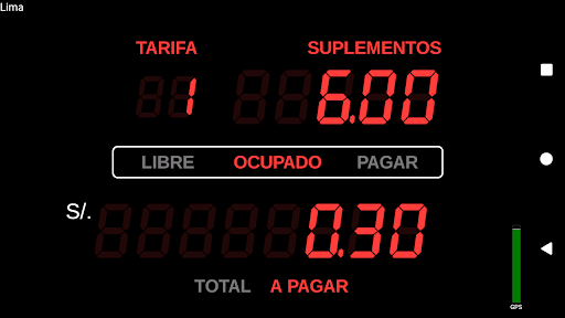 Captura de pantalla de Taxímetro