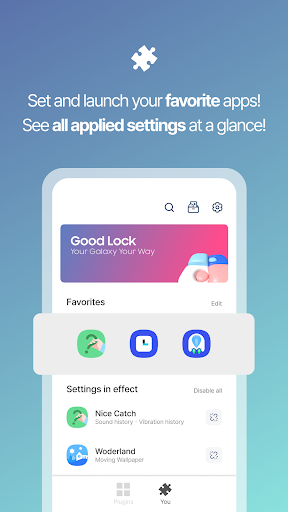 Captura de pantalla de Good Lock