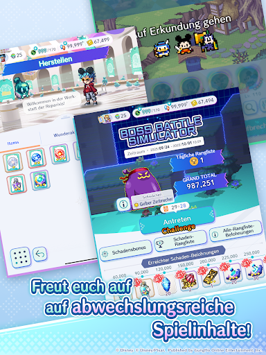 Disney Pixel RPG Screenshot