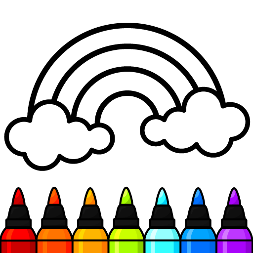 Coloring Games & Coloring Kids-Symbol