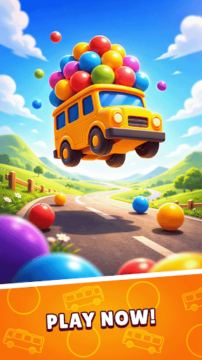 Captura de pantalla de Bubble Bus: Parking Jam Puzzle