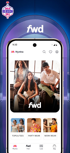 Captura de pantalla de Myntra - Fashion Shopping App