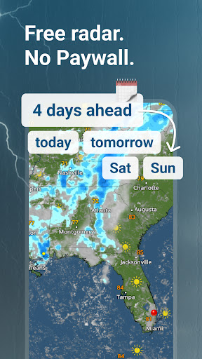 Weather & Radar Forecast screenshot