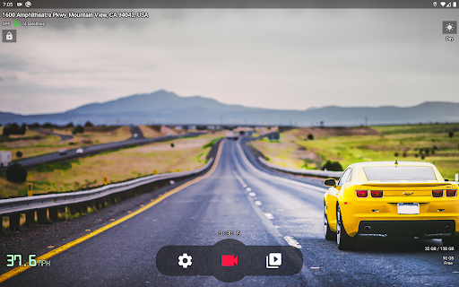 Captura de pantalla de Droid Dashcam DVR