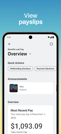 Workday Screenshot