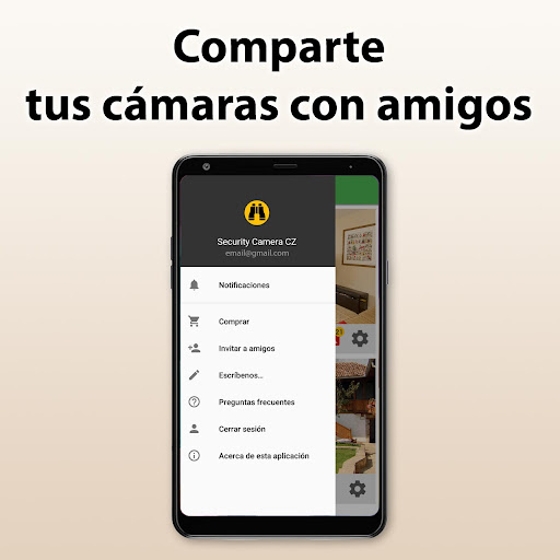 Captura de pantalla de Security Camera CZ