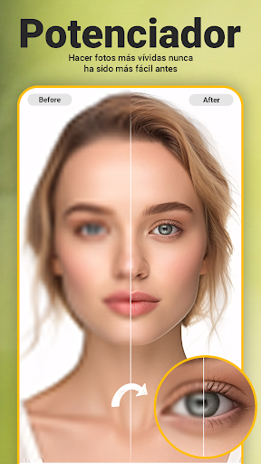 Captura de pantalla de Picshiner: AI Photo Enhancer