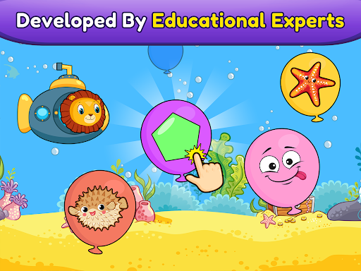 Balloon Pop Kids Learning Game screenshot
