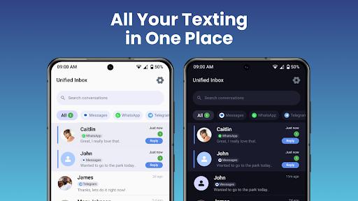 Captura de pantalla de Messenger Chat Home