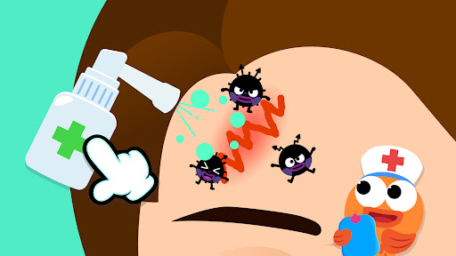 Captura de pantalla de Baby Shark Juego de Hospital