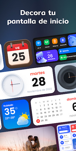Captura de pantalla de Widgets y Temas: iWidgets