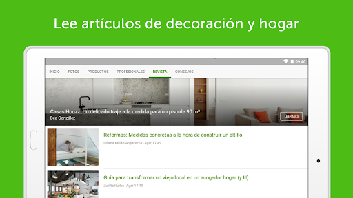 Captura de pantalla de Houzz Decoración para tu hogar